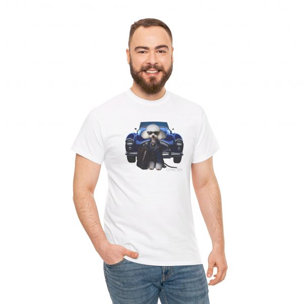 Unisex Heavy Cotton Tee- Poodle - Image 40