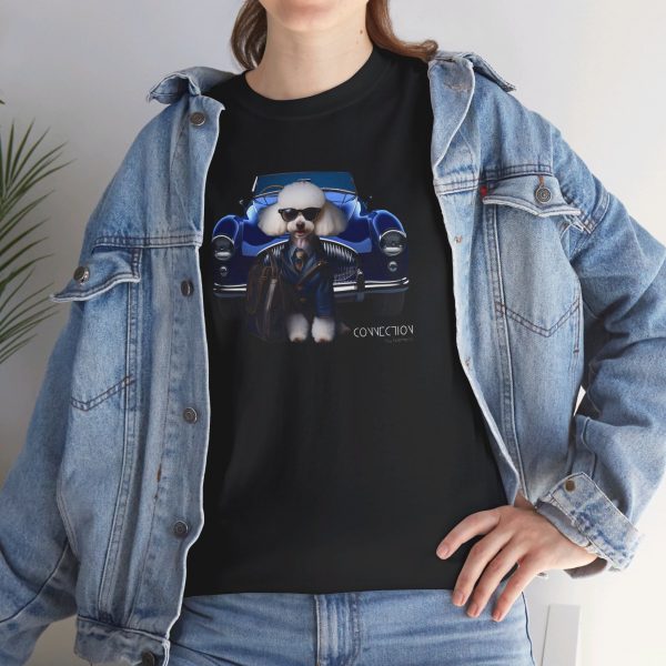 Unisex Heavy Cotton Tee- Poodle - Image 23