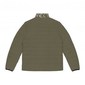 Men's Puffer Classic Jacket - Olive Green