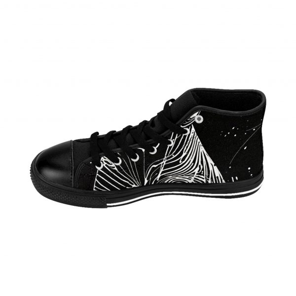 Men's Classic Sneakers -  Graffiti-Print - Image 8