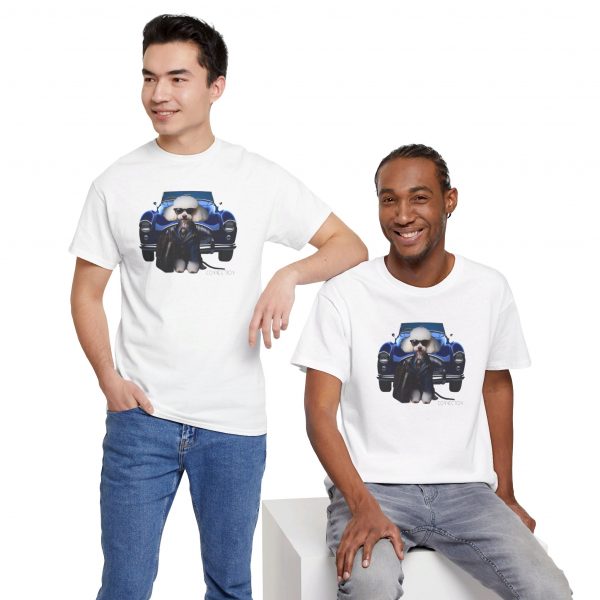 Unisex Heavy Cotton Tee- Poodle - Image 53