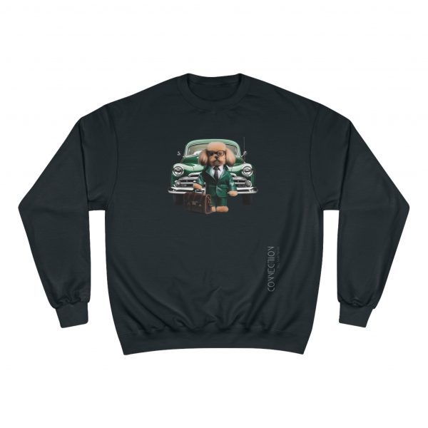 Unisex Champion™ Sweatshirt - Dark Green - Image 13