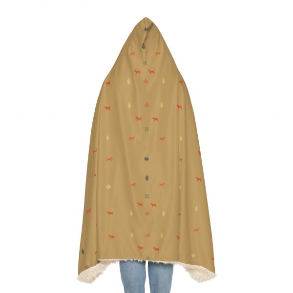 Hooded Sherpa Fleece Blanket - Image 6