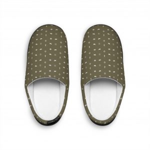 Women's Indoor Slippers- Green Olive