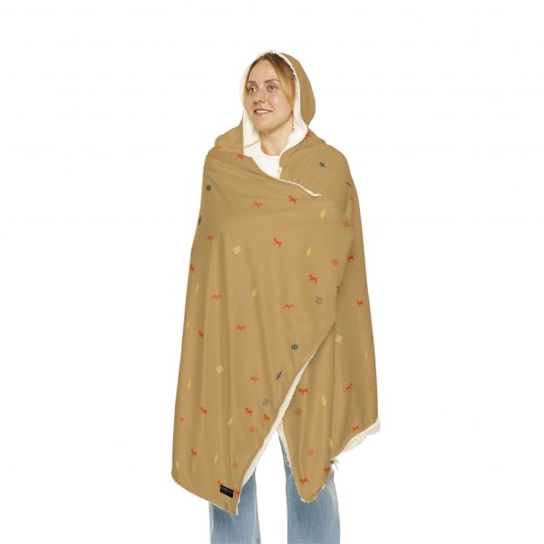 Hooded Sherpa Fleece Blanket - Image 2