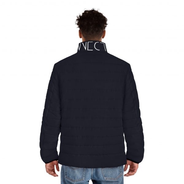 Men's Puffer Classic Jacket - Navy - Image 4