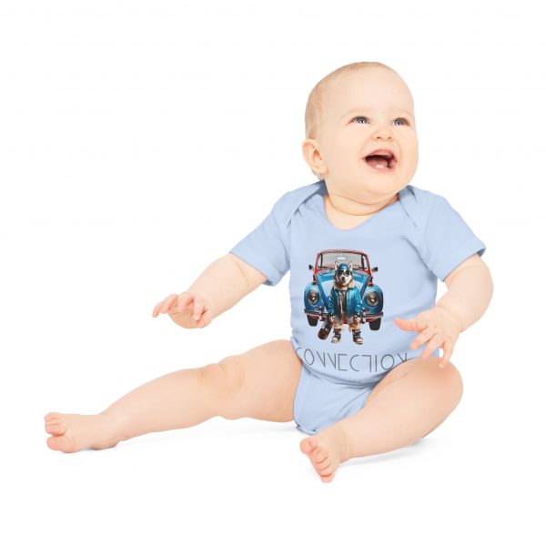 Baby Organic Short Sleeve Bodysuit - Image 3
