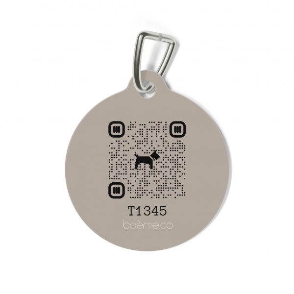 Personalized Pet Tag with QR Code - Image 2