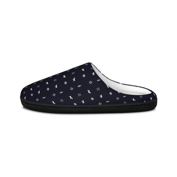 Men's Indoor Slippers - Navy - Image 4