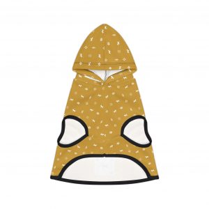 Pet Hoodie- Gabbeh pattern - Mustard