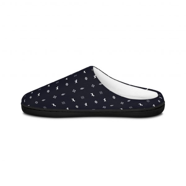 Men's Indoor Slippers - Navy - Image 3