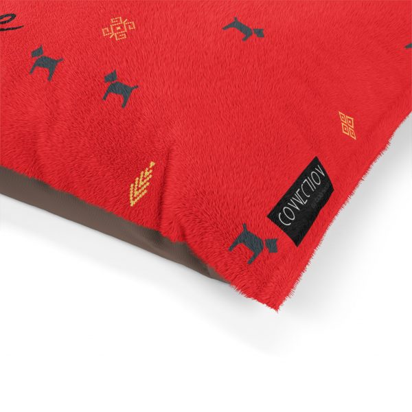 Pet Bed- Gabbeh pattern- Mustard - Image 2