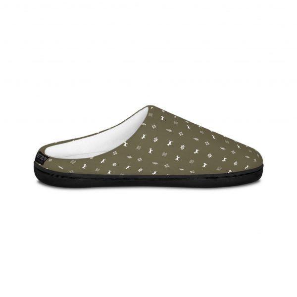 Women's Indoor Slippers- Green Olive - Image 5