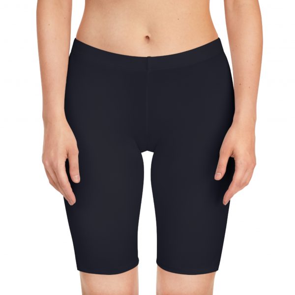 Women's Bike Shorts - Navy - Image 3