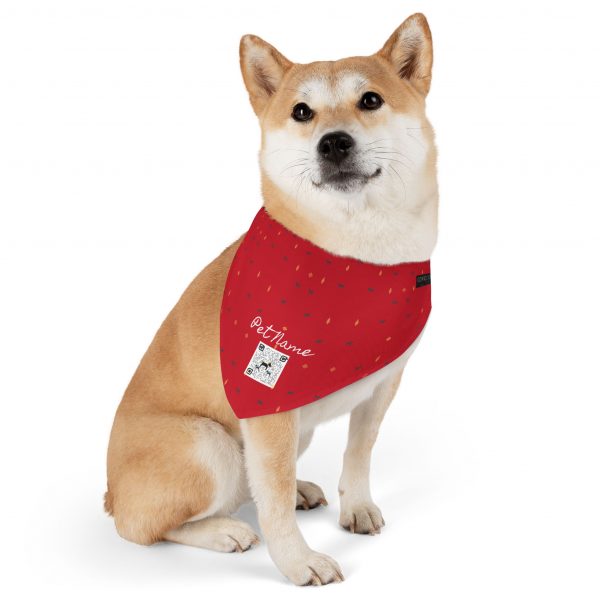 Pet Bandana Collar- Gabbeh pattern - Image 5