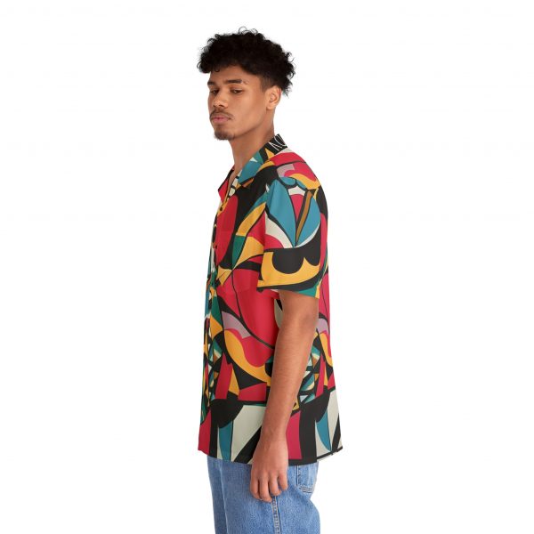 Men's Hawaiian Shirt - Pop Art - Image 6