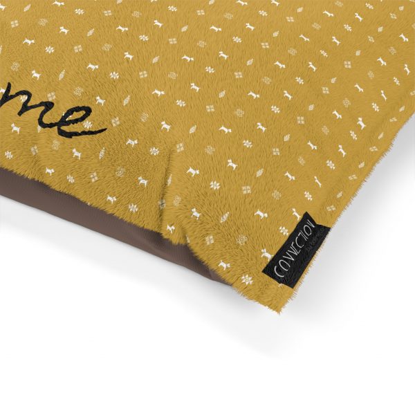 Pet Bed- Gabbeh pattern- Mustard - Image 4