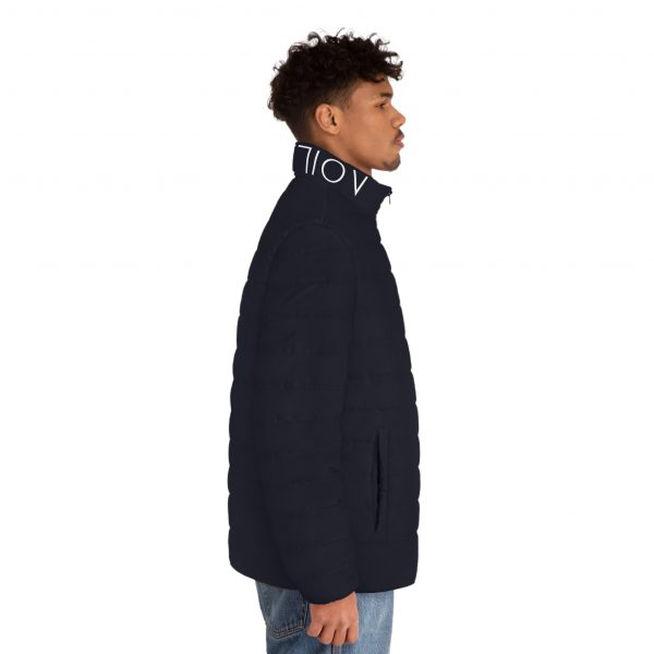 Men's Puffer Classic Jacket - Navy - Image 5