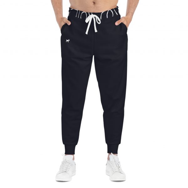 Unisex Athletic Joggers - Navy - Image 17