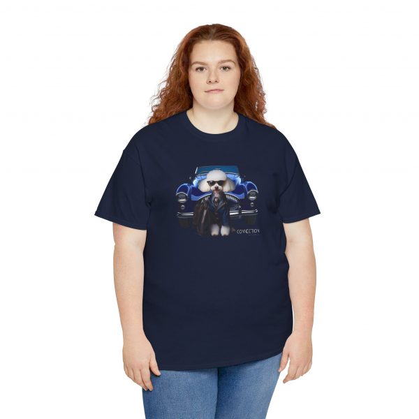 Unisex Heavy Cotton Tee- Poodle - Image 69