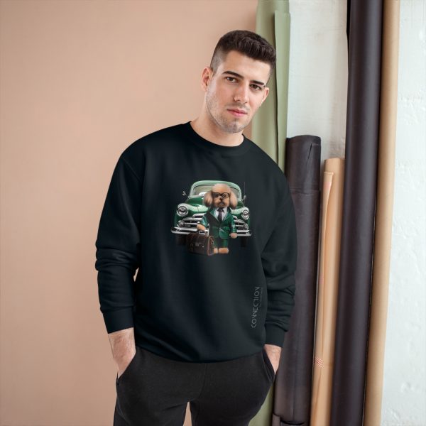 Unisex Champion™ Sweatshirt - Dark Green - Image 15