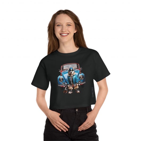 Champion Women's Heritage Cropped T-Shirt - Image 3