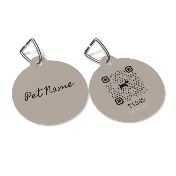 Personalized Pet Tag with QR Code - Image 3