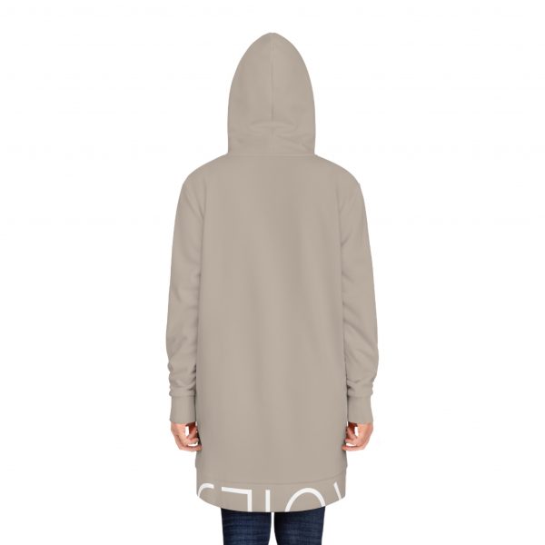 Women's Hoodie Dress-Beige - Image 4