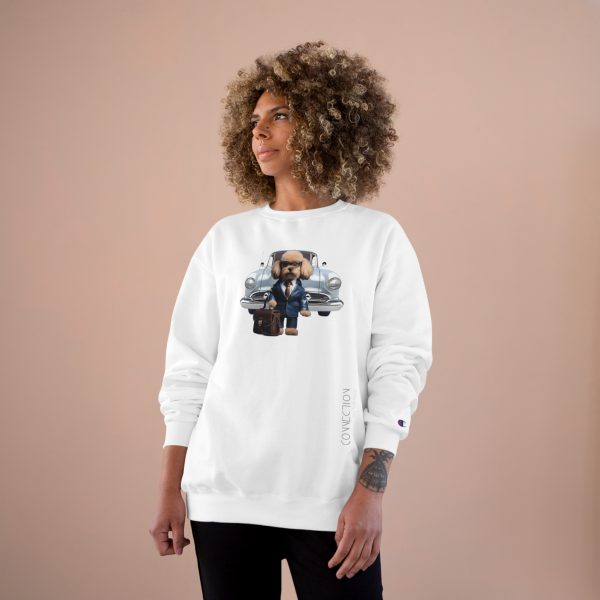Unisex Champion™ Sweatshirt - Cavapoo - Image 8