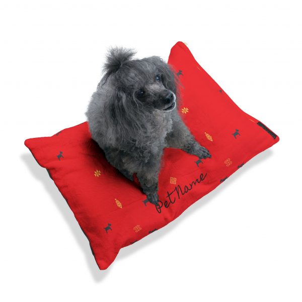 Pet Bed- Gabbeh pattern- Mustard - Image 5