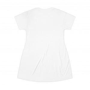 Women's T-Shirt Dress - White