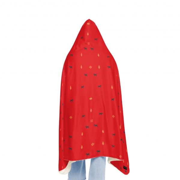 Hooded Sherpa Fleece Blanket - Image 3