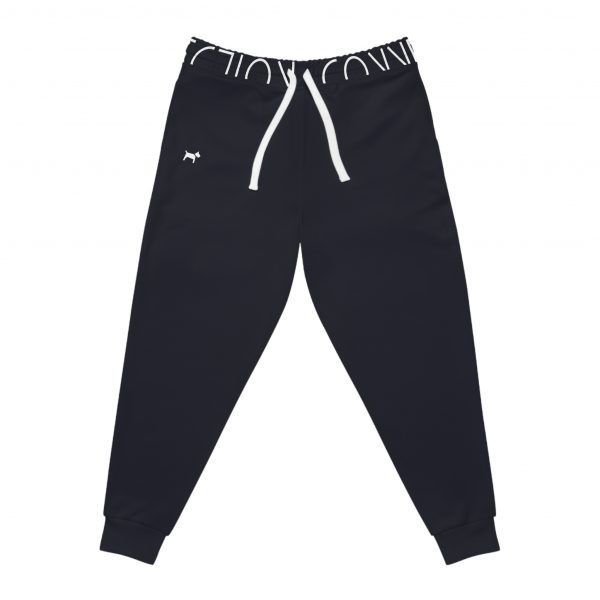 Unisex Athletic Joggers - Navy - Image 15