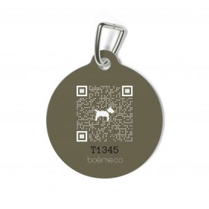 Personalized Pet Tag with QR Code
