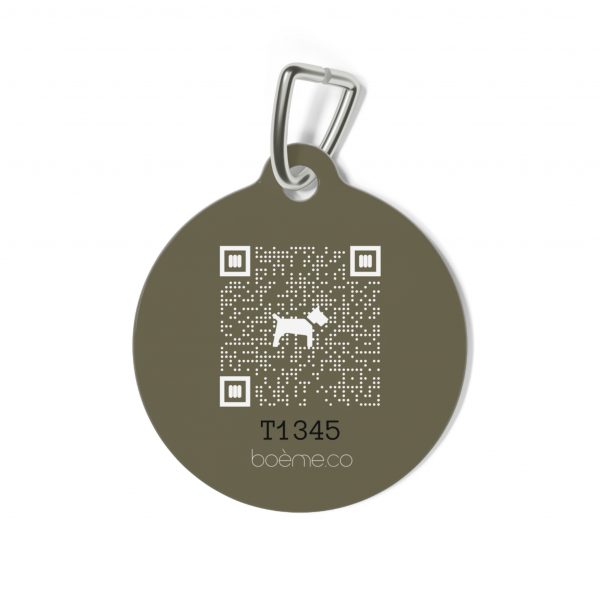 Personalized Pet Tag with QR Code - Image 2