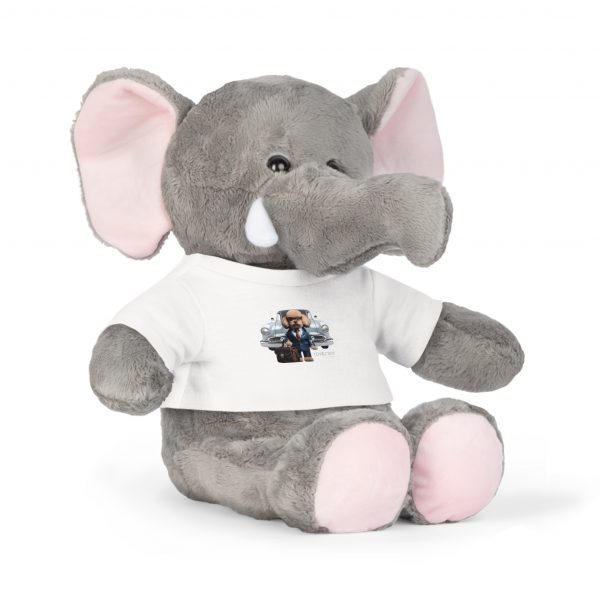 Plush Bear Toy with T-Shirt - Image 5