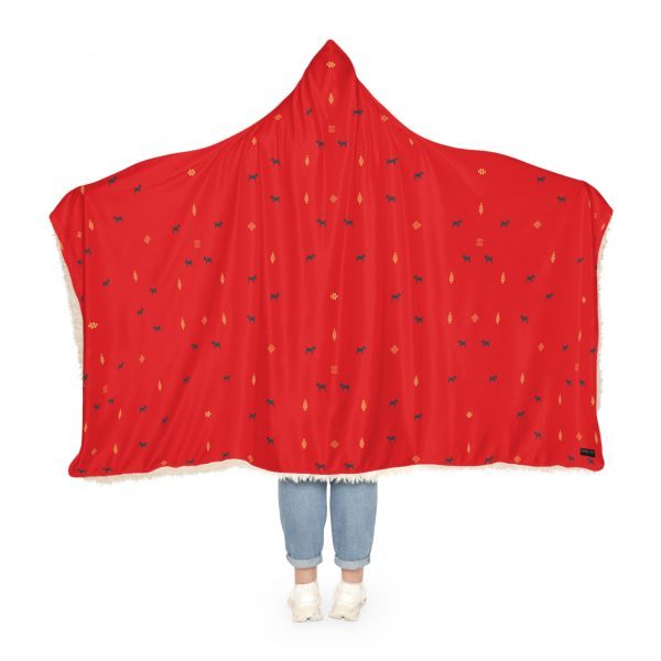 Hooded Sherpa Fleece Blanket - Image 4