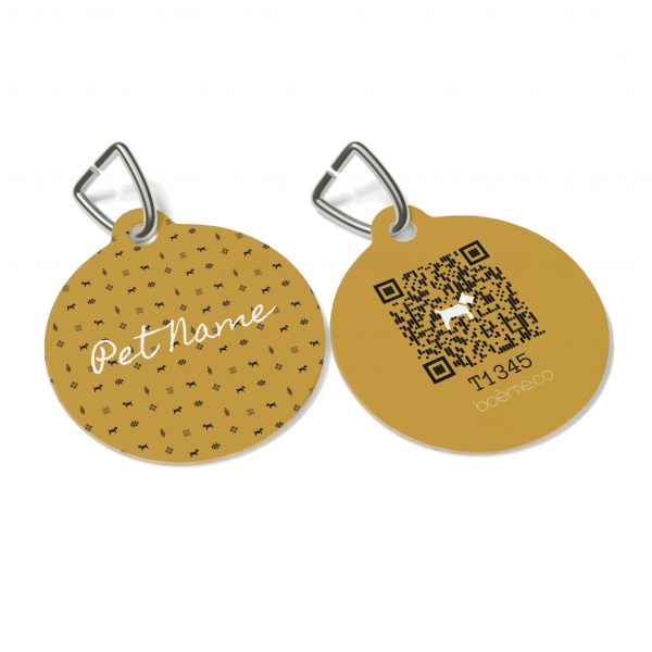 Personalized Pet Tag with QR Code - Image 3