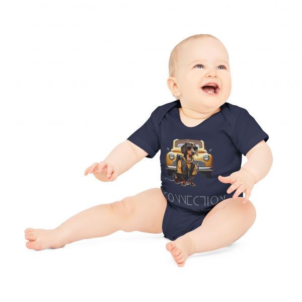 Baby Organic Short Sleeve Bodysuit - Image 3