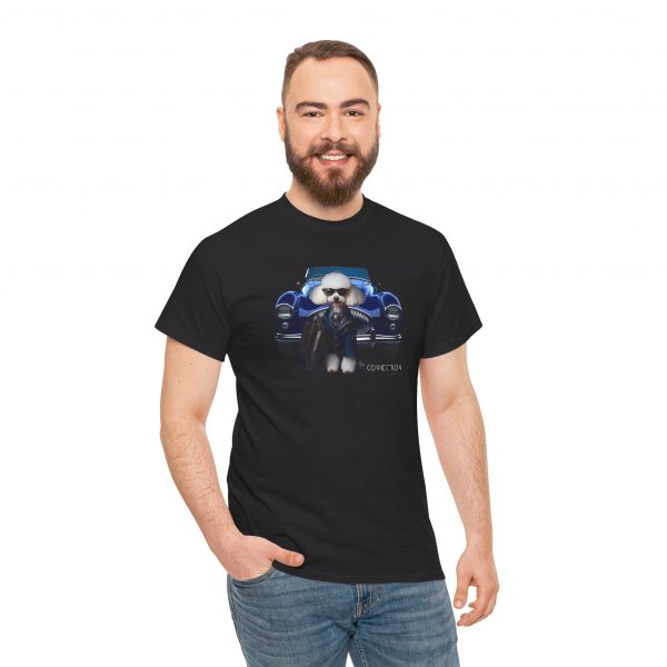 Unisex Heavy Cotton Tee- Poodle - Image 13