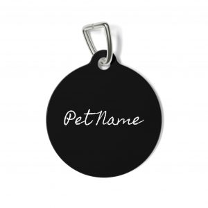 Personalized Pet Tag with QR Code
