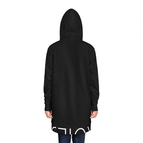 Women's Hoodie Dress - Black - Image 4