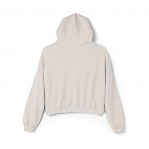 Women's Cinched Bottom Hoodie - White