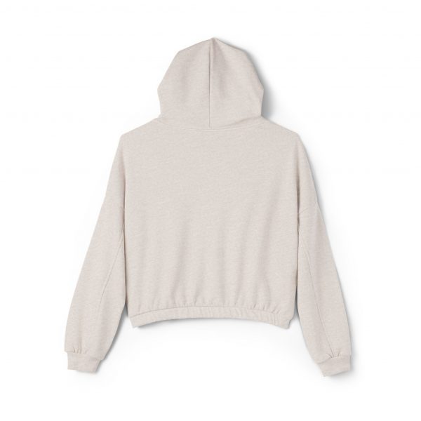 Women's Cinched Bottom Hoodie - White - Image 2