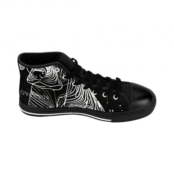Men's Classic Sneakers -  Graffiti-Print - Image 5
