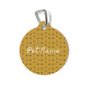 Personalized Pet Tag with QR Code