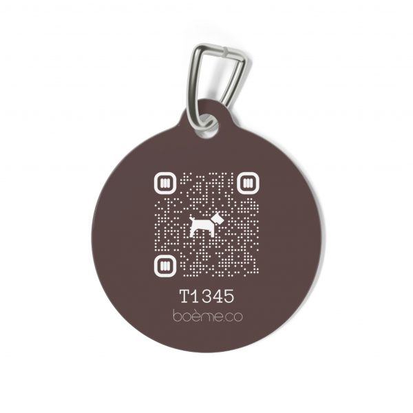 Personalized Pet Tag with QR Code - Image 2