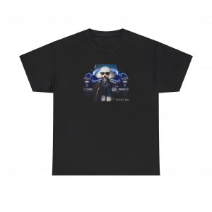 Unisex Heavy Cotton Tee- Poodle