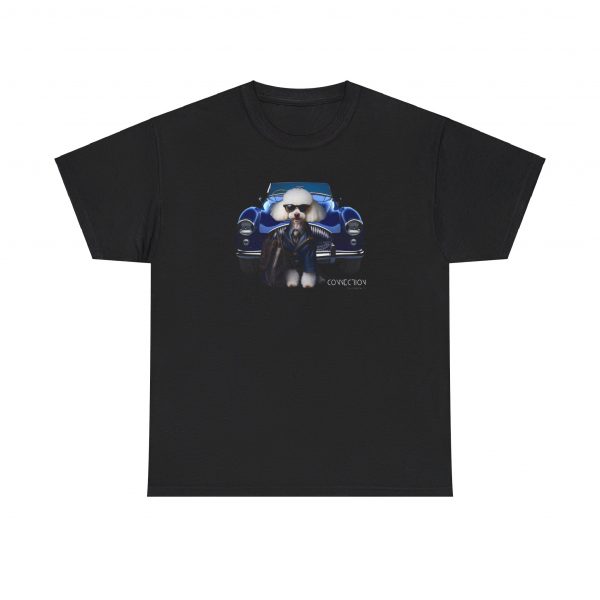 Unisex Heavy Cotton Tee- Poodle - Image 2