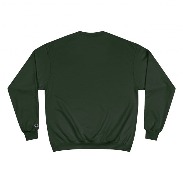 Unisex Champion™ Sweatshirt - Dark Green - Image 2